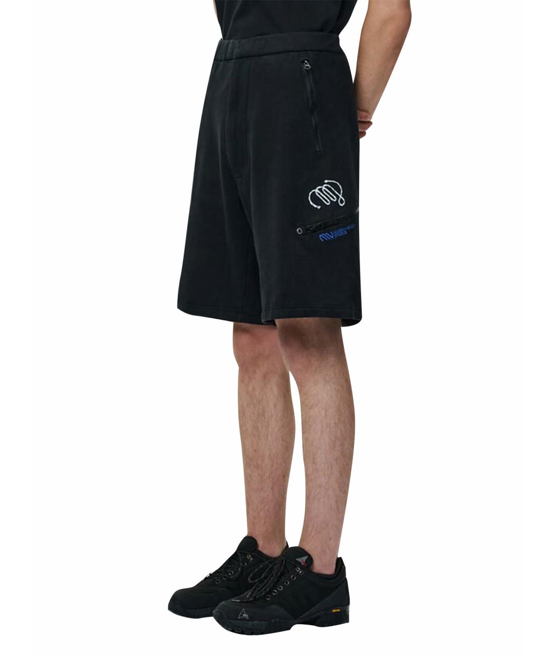 CP COMPANY Черные хлопковые шорты, фото 17