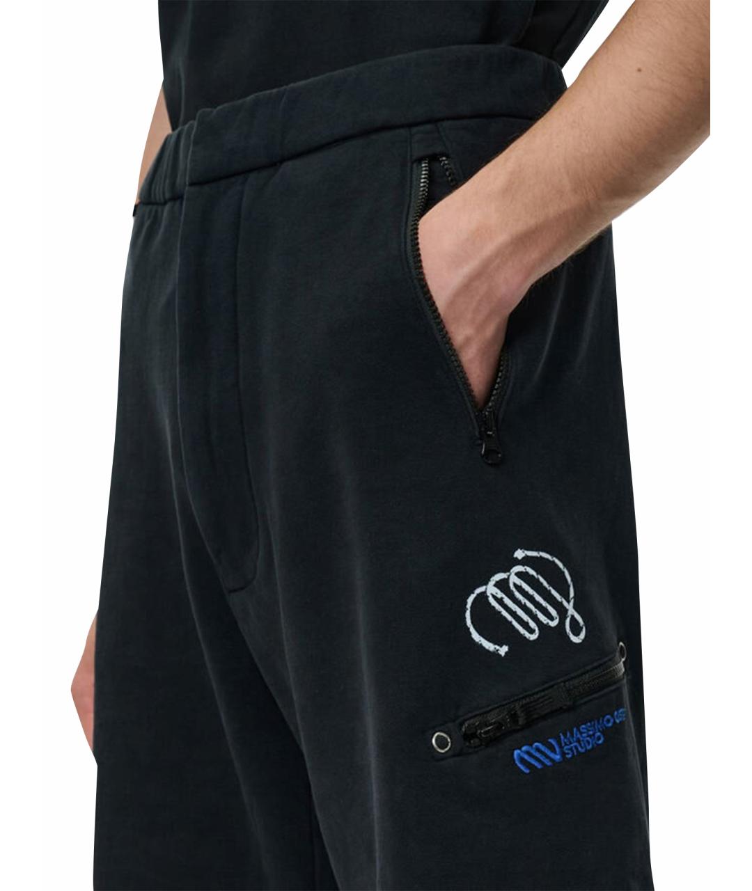CP COMPANY Черные хлопковые шорты, фото 17
