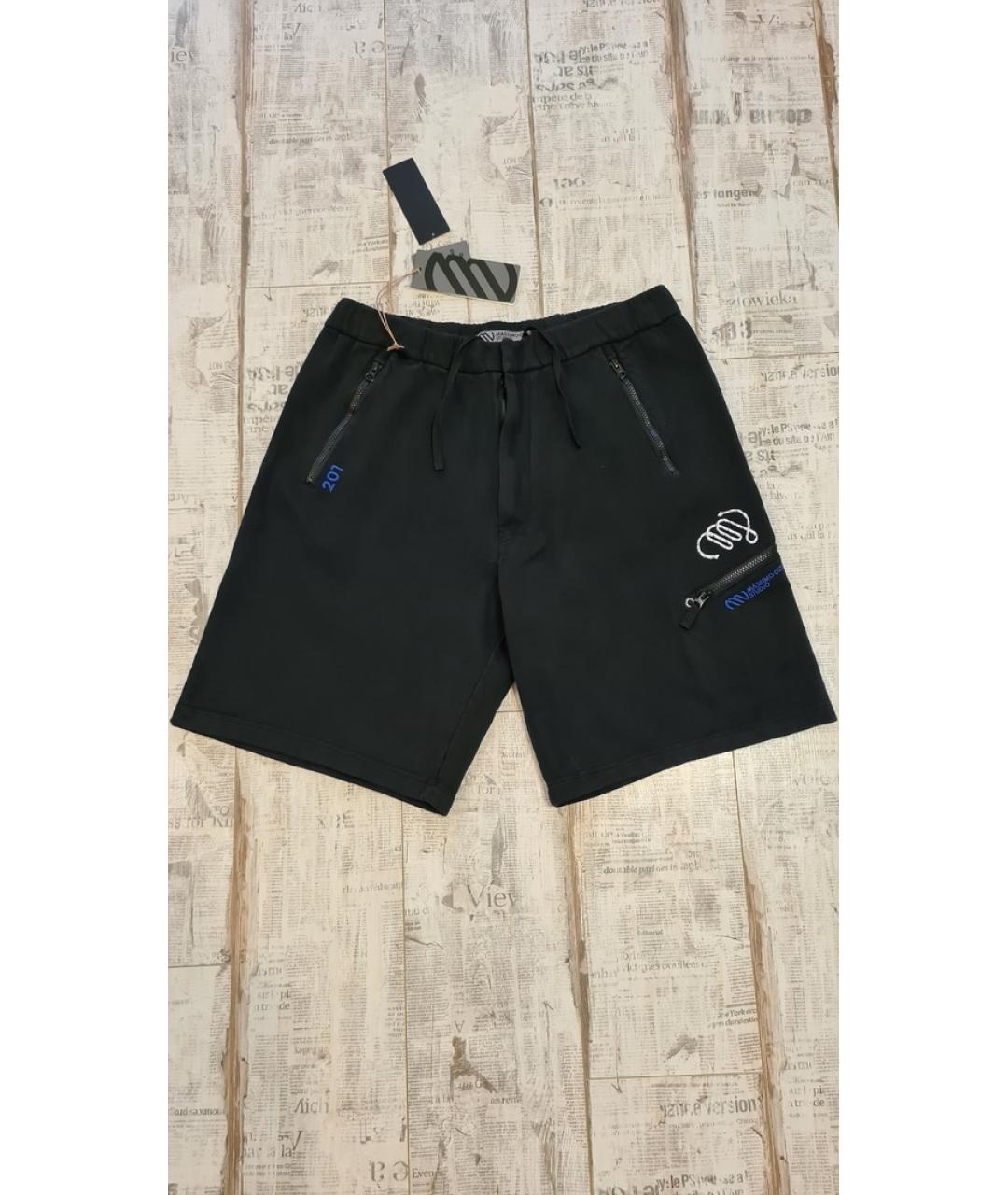 CP COMPANY Черные хлопковые шорты, фото 3