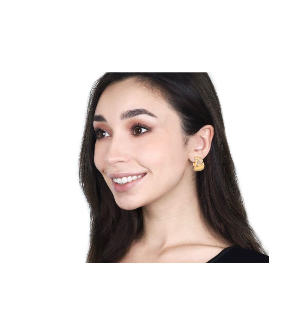 CHAUMET Золотые серьги из желтого золота, фото 4