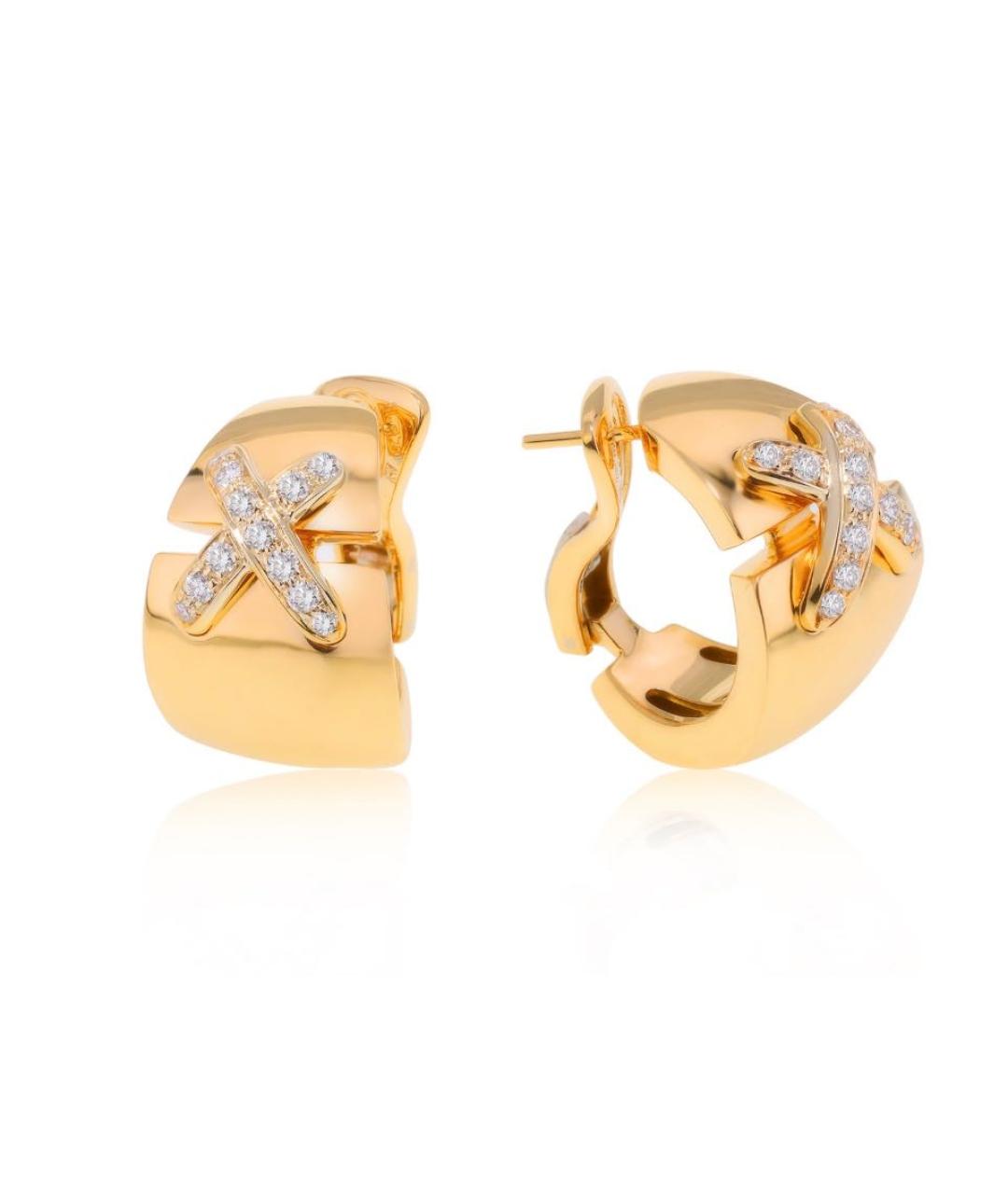 CHAUMET Золотые серьги из желтого золота, фото 2