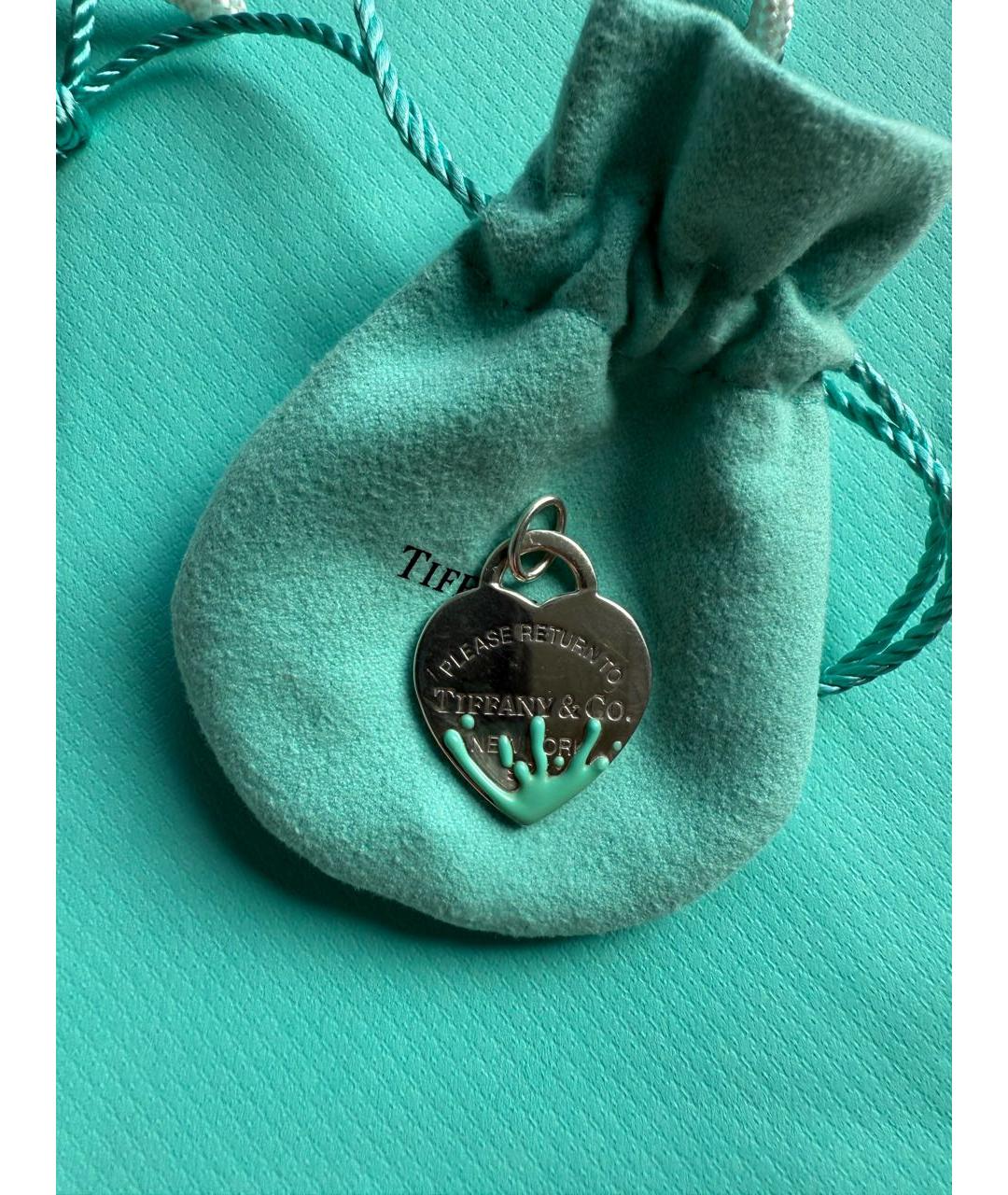 TIFFANY&CO Серебрянный серебряный кулон, фото 5