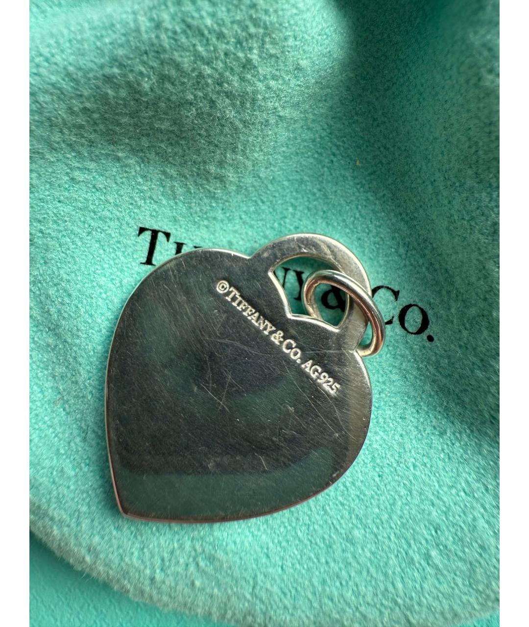 TIFFANY&CO Серебрянный серебряный кулон, фото 4