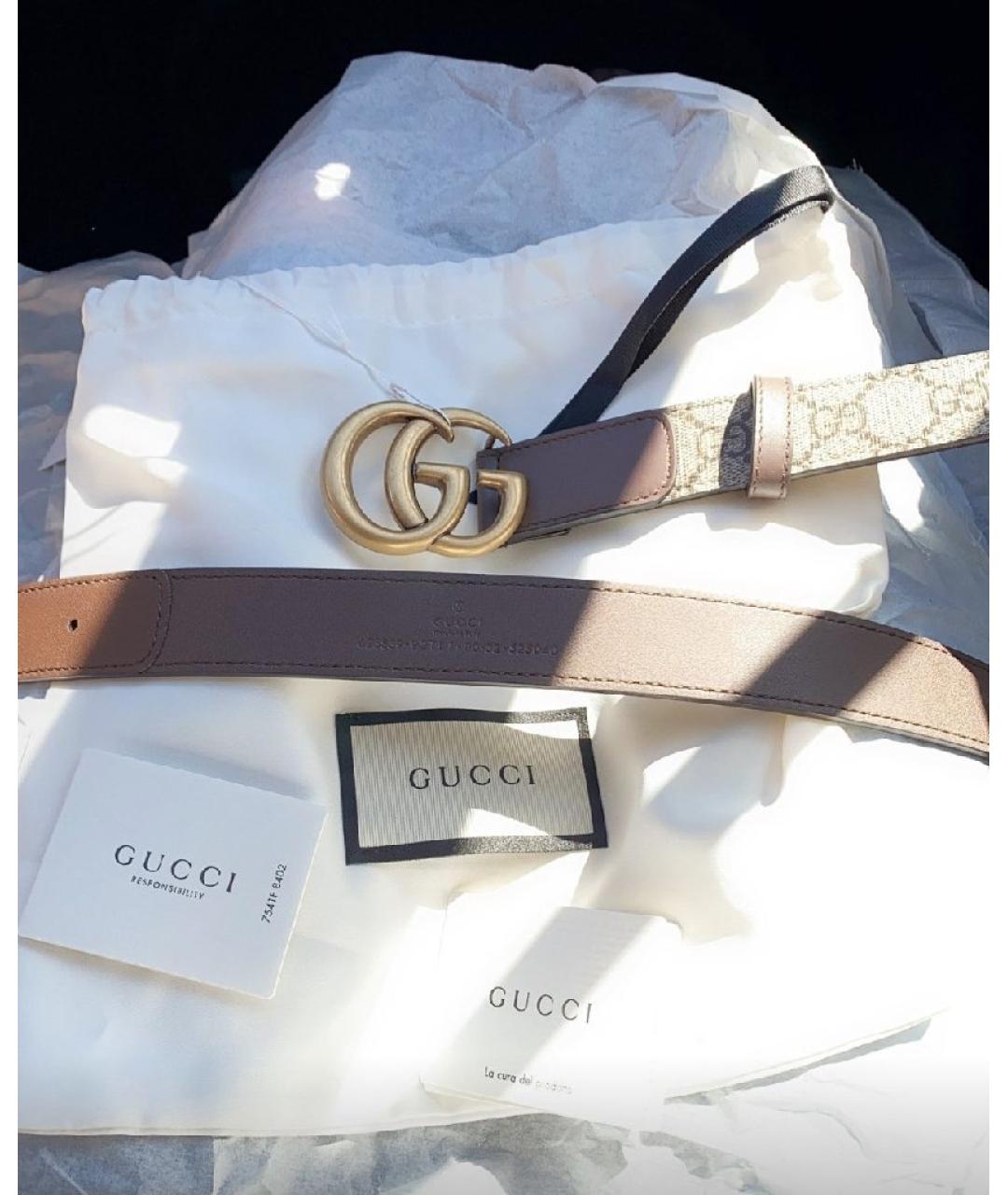 GUCCI Коричневый ремень, фото 5