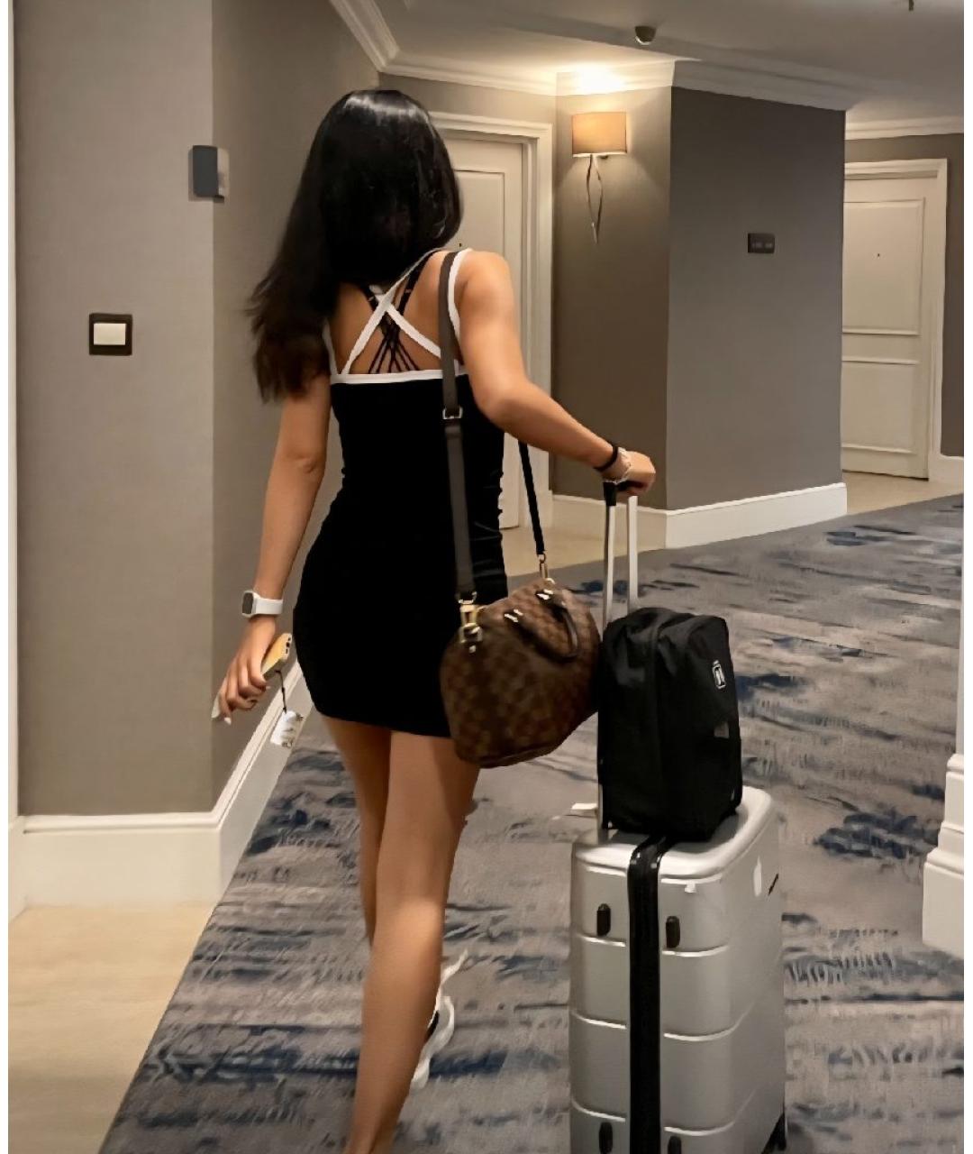 LOUIS VUITTON Коричневая сумка с короткими ручками, фото 5