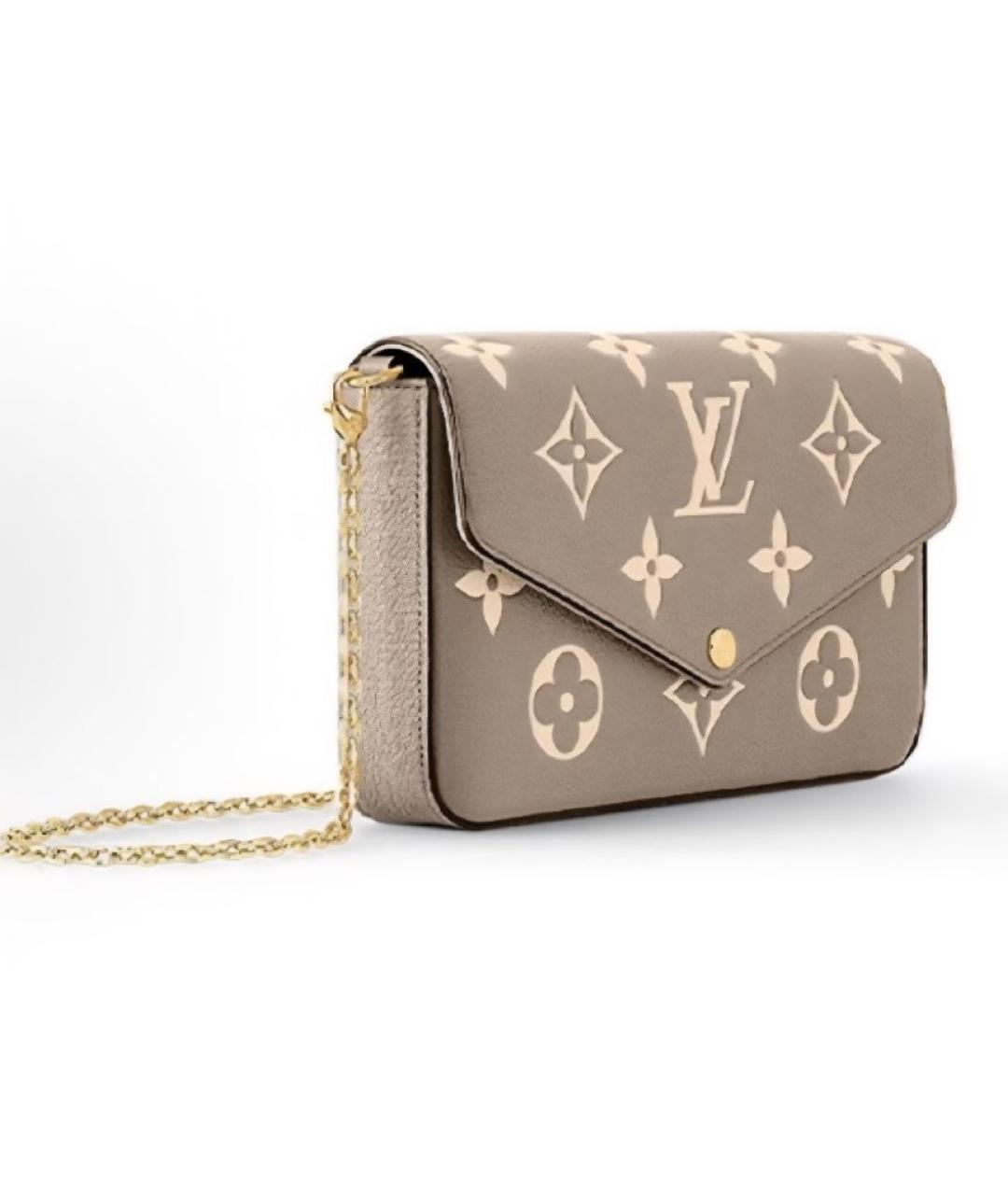 LOUIS VUITTON Бежевая сумка через плечо, фото 2
