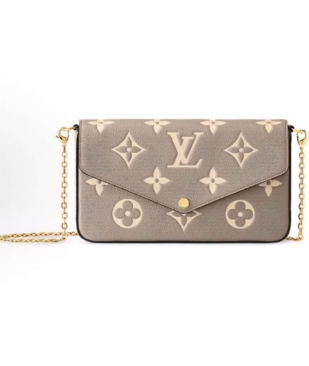 LOUIS VUITTON Бежевая сумка через плечо, фото 7