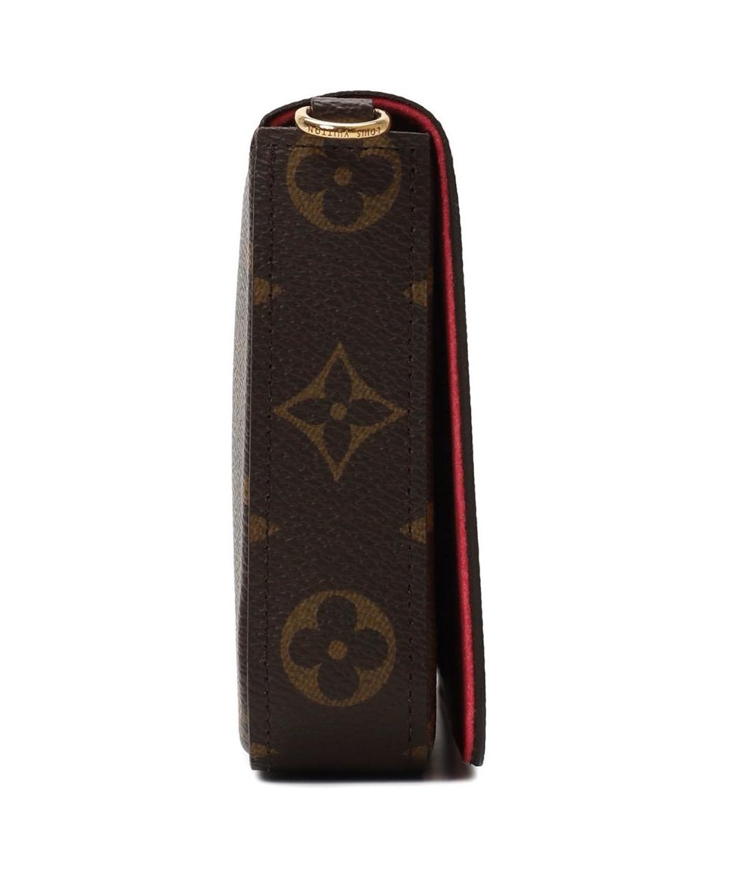 LOUIS VUITTON Коричневая сумка через плечо, фото 4