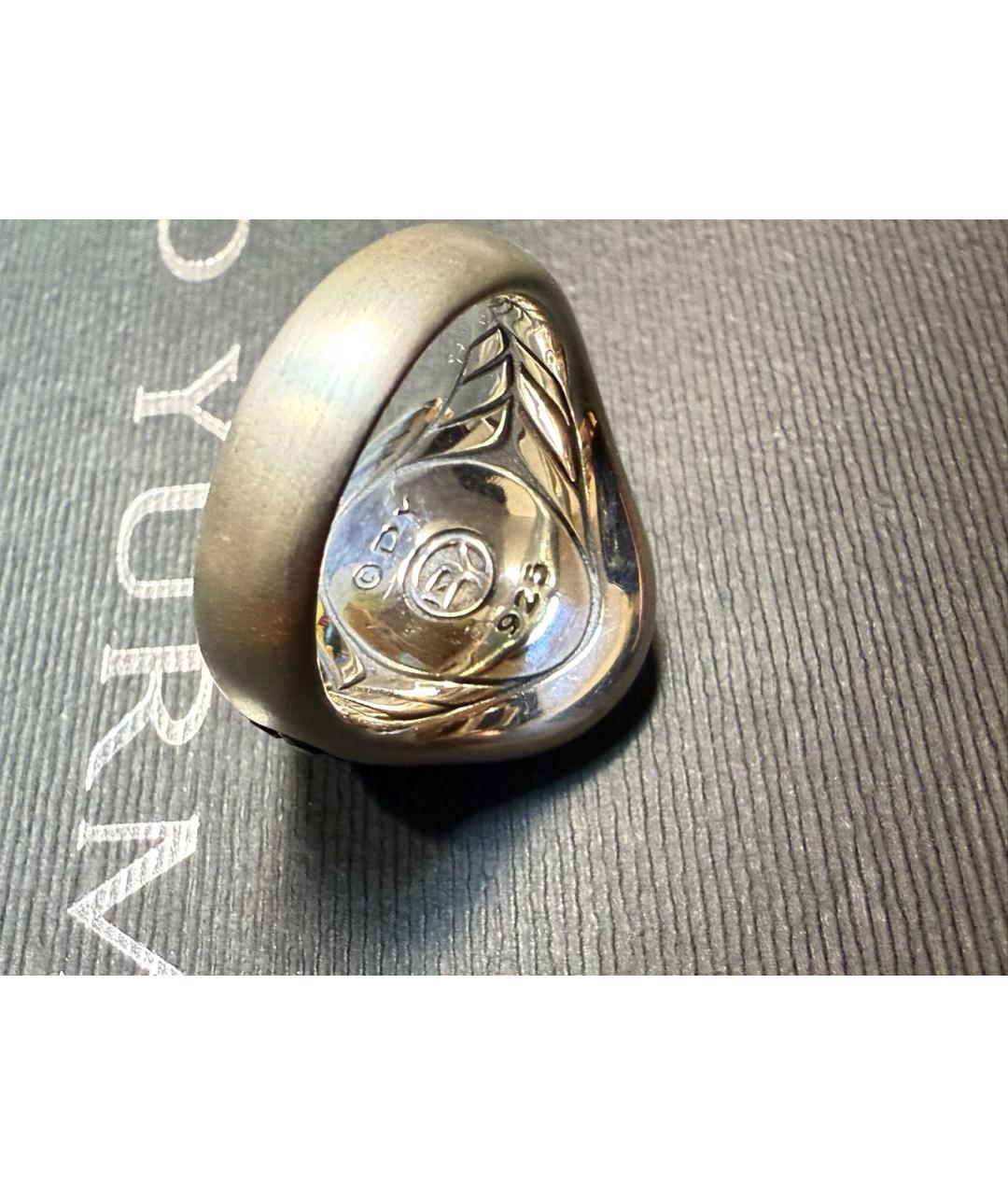 David Yurman Серебряное серебряное кольцо, фото 7