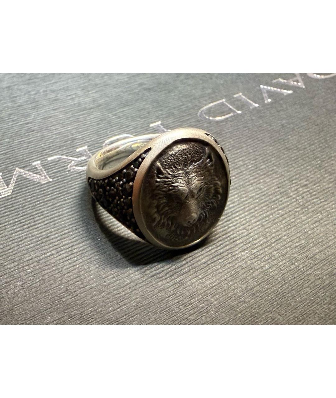 David Yurman Серебряное серебряное кольцо, фото 5