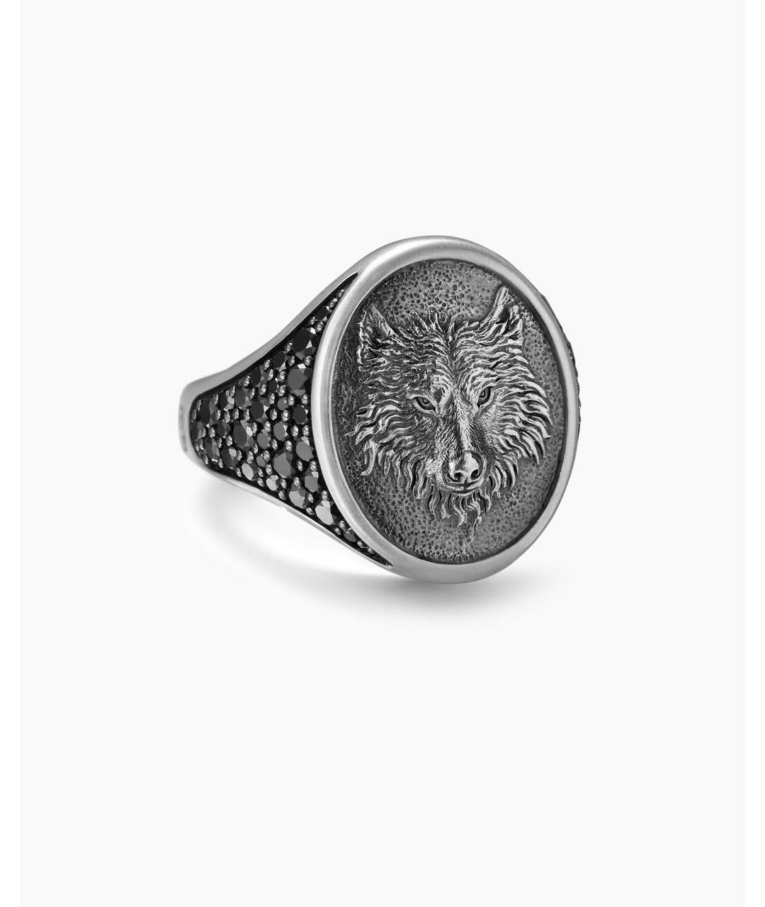 David Yurman Серебряное серебряное кольцо, фото 8