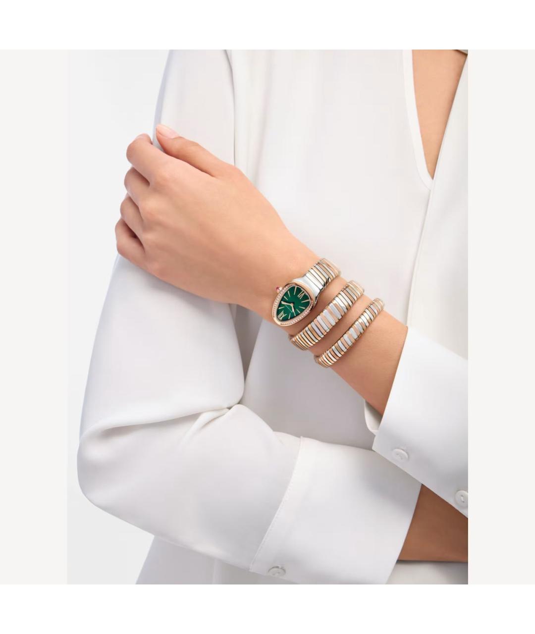 BVLGARI Часы из розового золота, фото 3