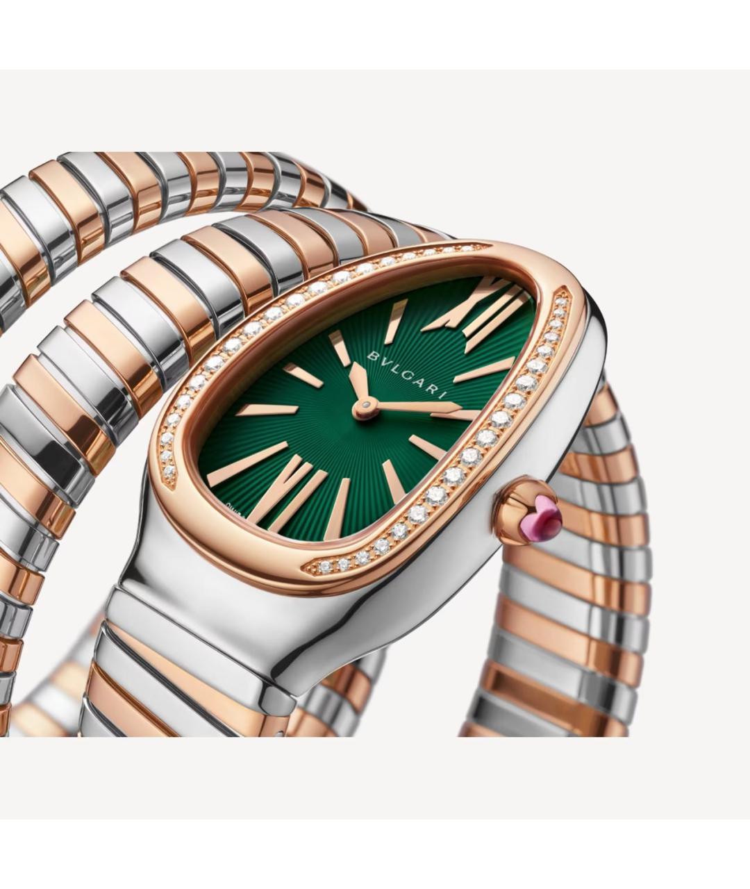 BVLGARI Часы из розового золота, фото 2