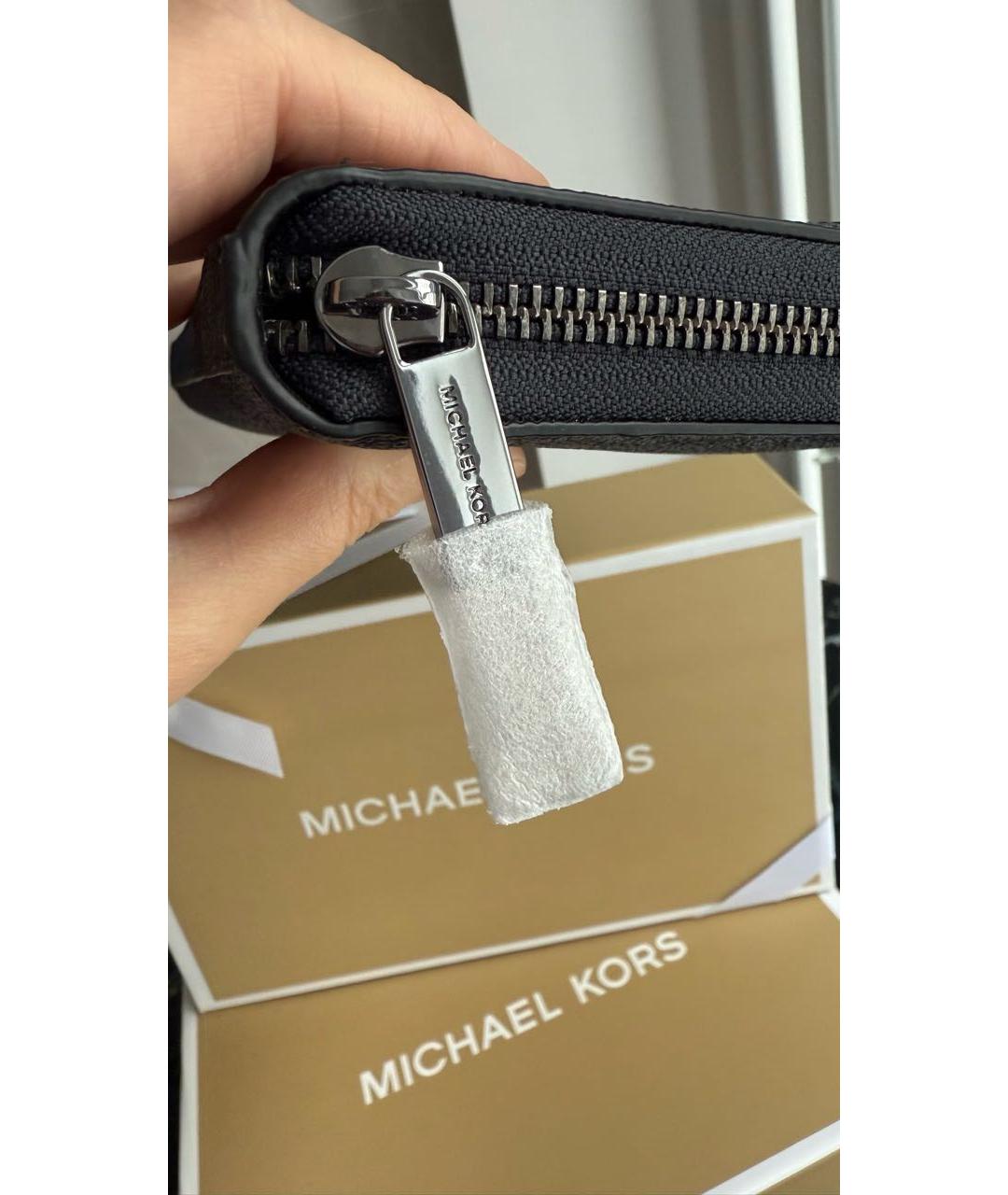 MICHAEL KORS Темно-синий кошелек, фото 7