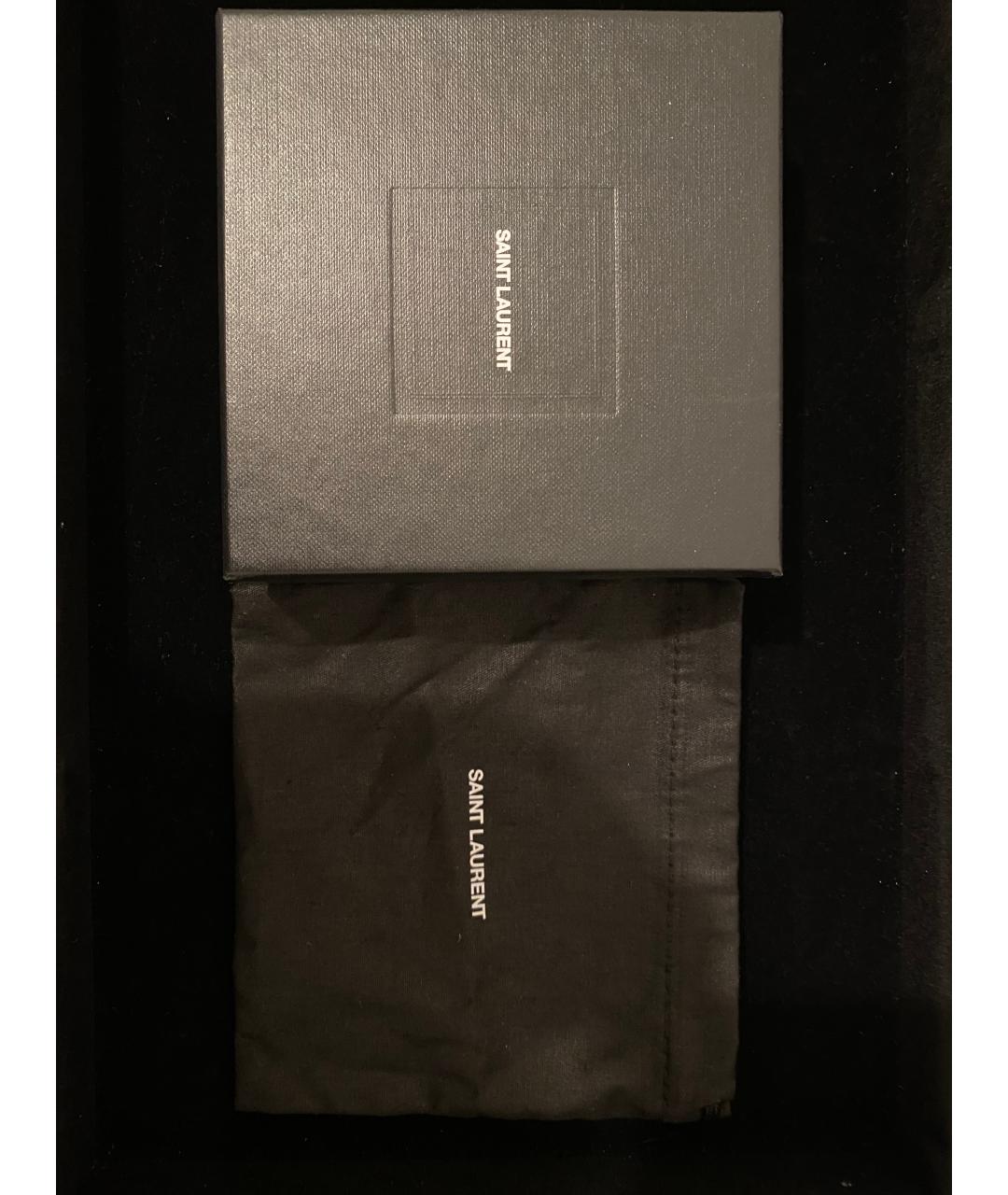 SAINT LAURENT Серебряная металлическая подвеска, фото 3