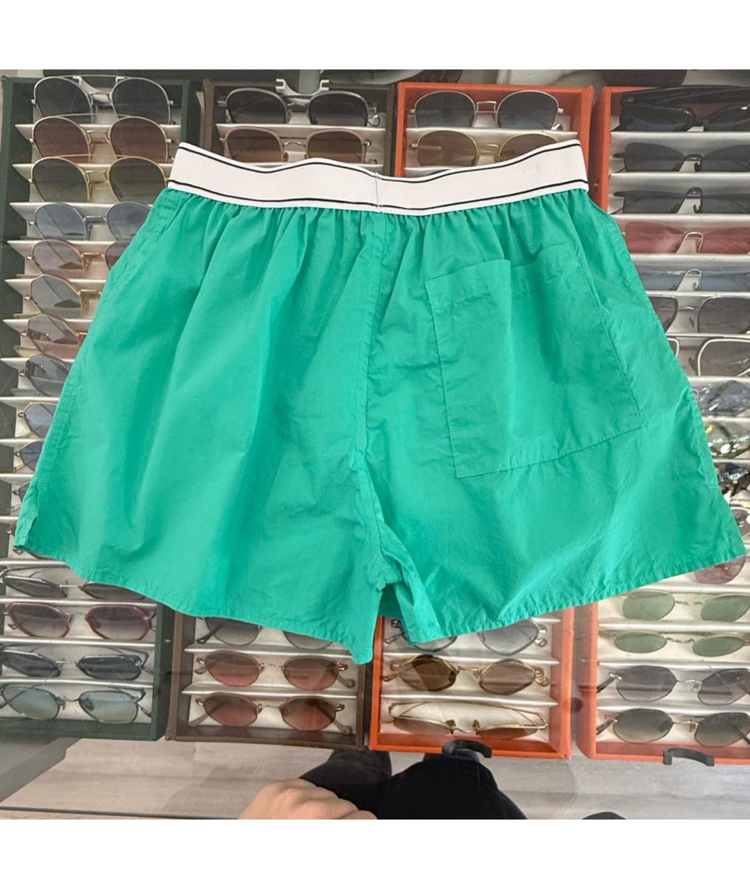 SPORTY AND RICH Зеленый хлопковый костюм с брюками, фото 3