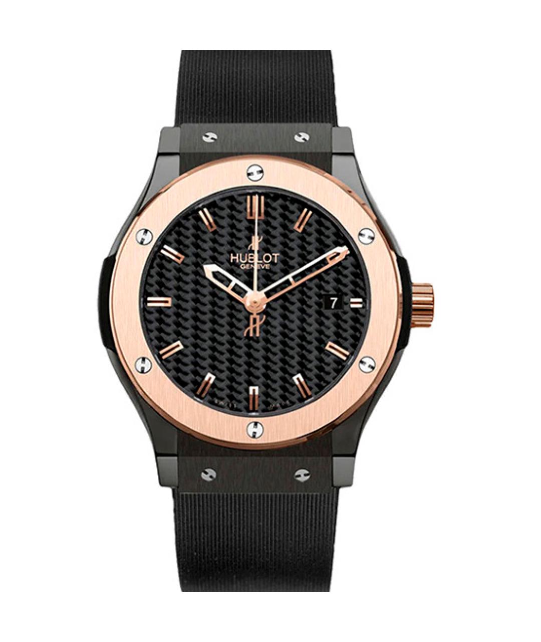 HUBLOT Черные часы, фото 1