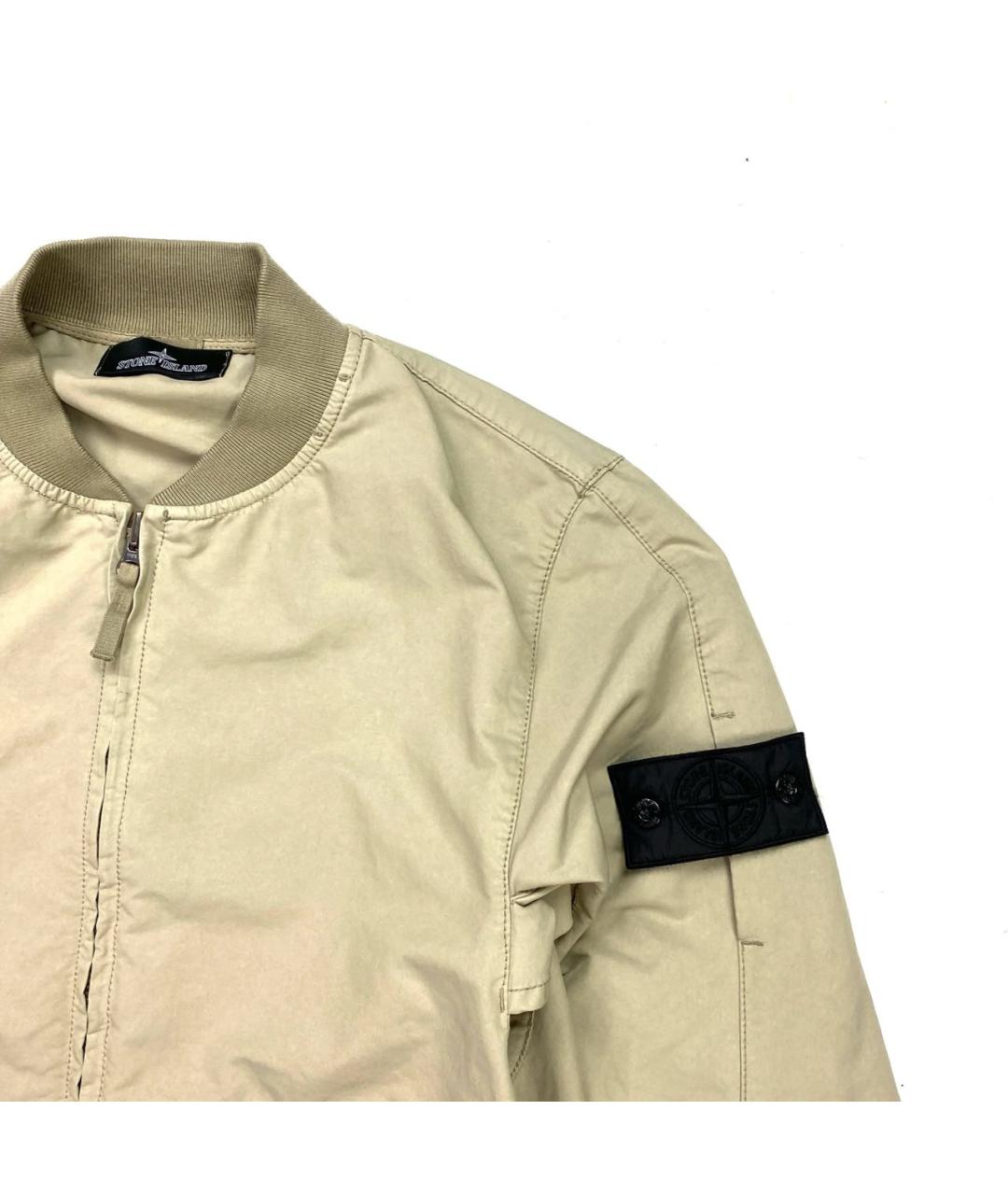 STONE ISLAND SHADOW PROJECT Бежевая полиэстеровая куртка, фото 2