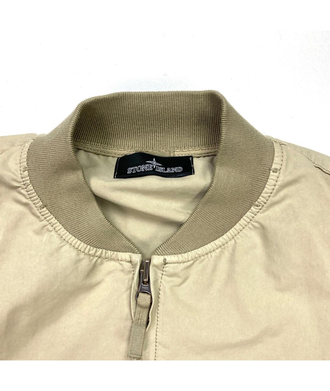STONE ISLAND SHADOW PROJECT Бежевая полиэстеровая куртка, фото 3