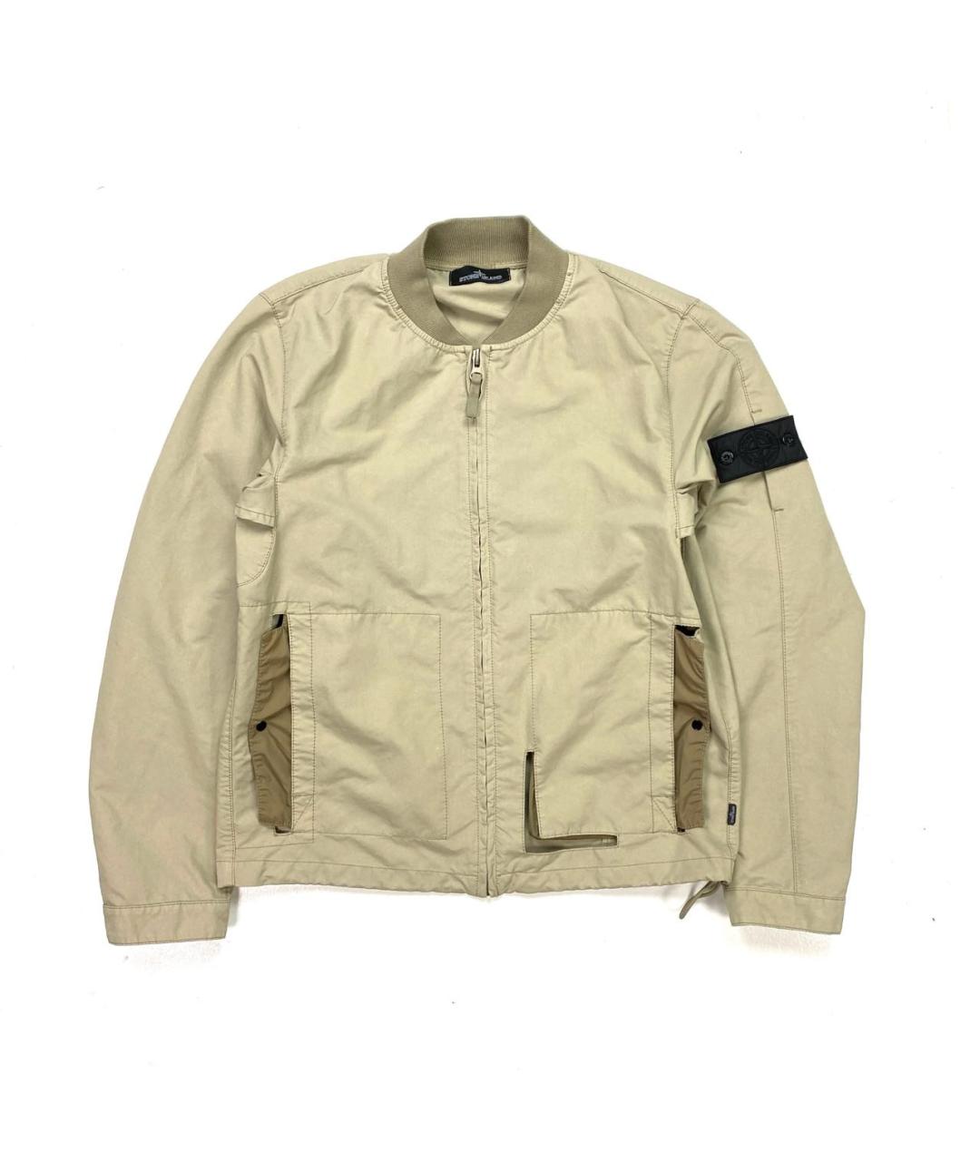 STONE ISLAND SHADOW PROJECT Бежевая полиэстеровая куртка, фото 6