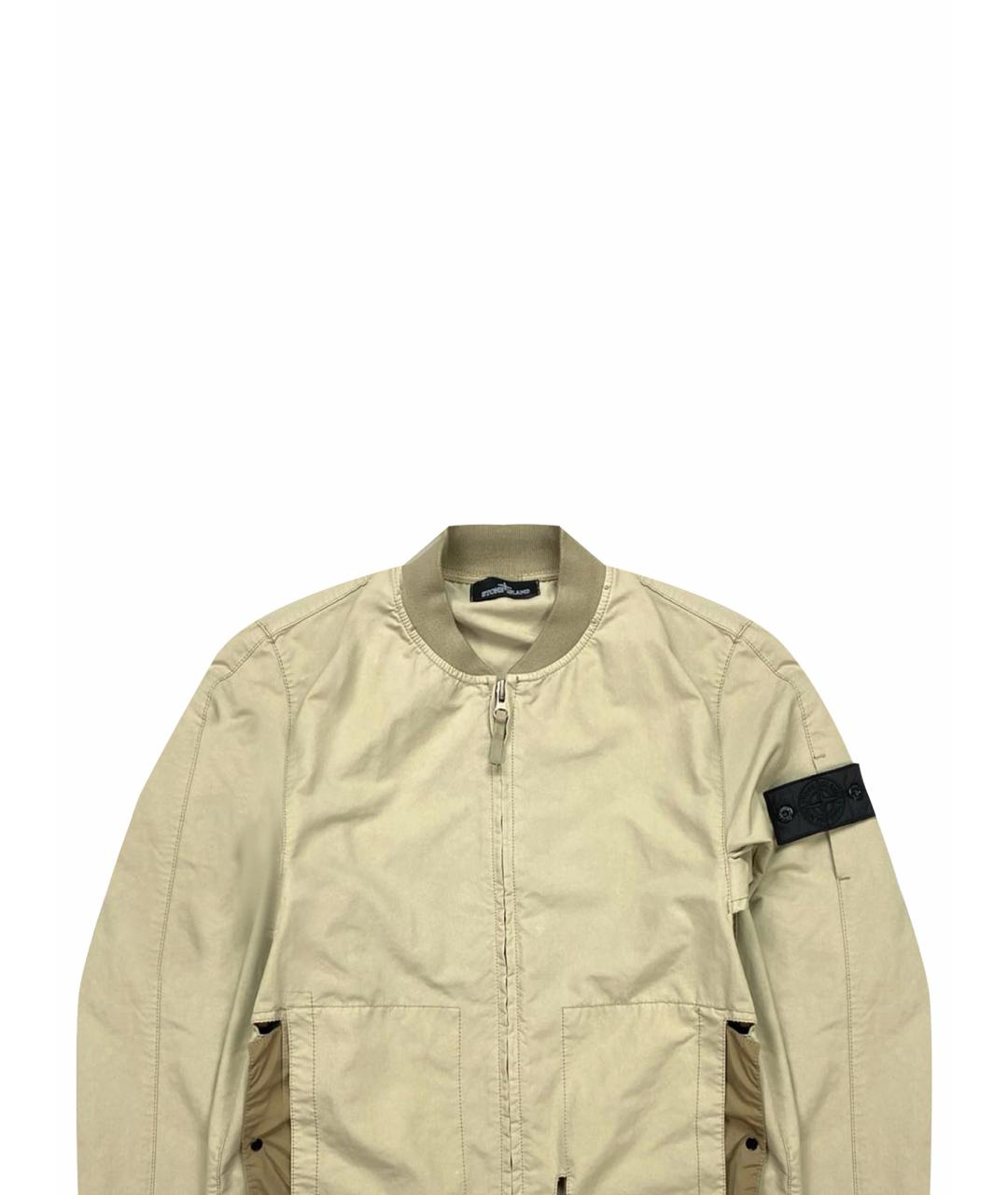 STONE ISLAND SHADOW PROJECT Бежевая полиэстеровая куртка, фото 8