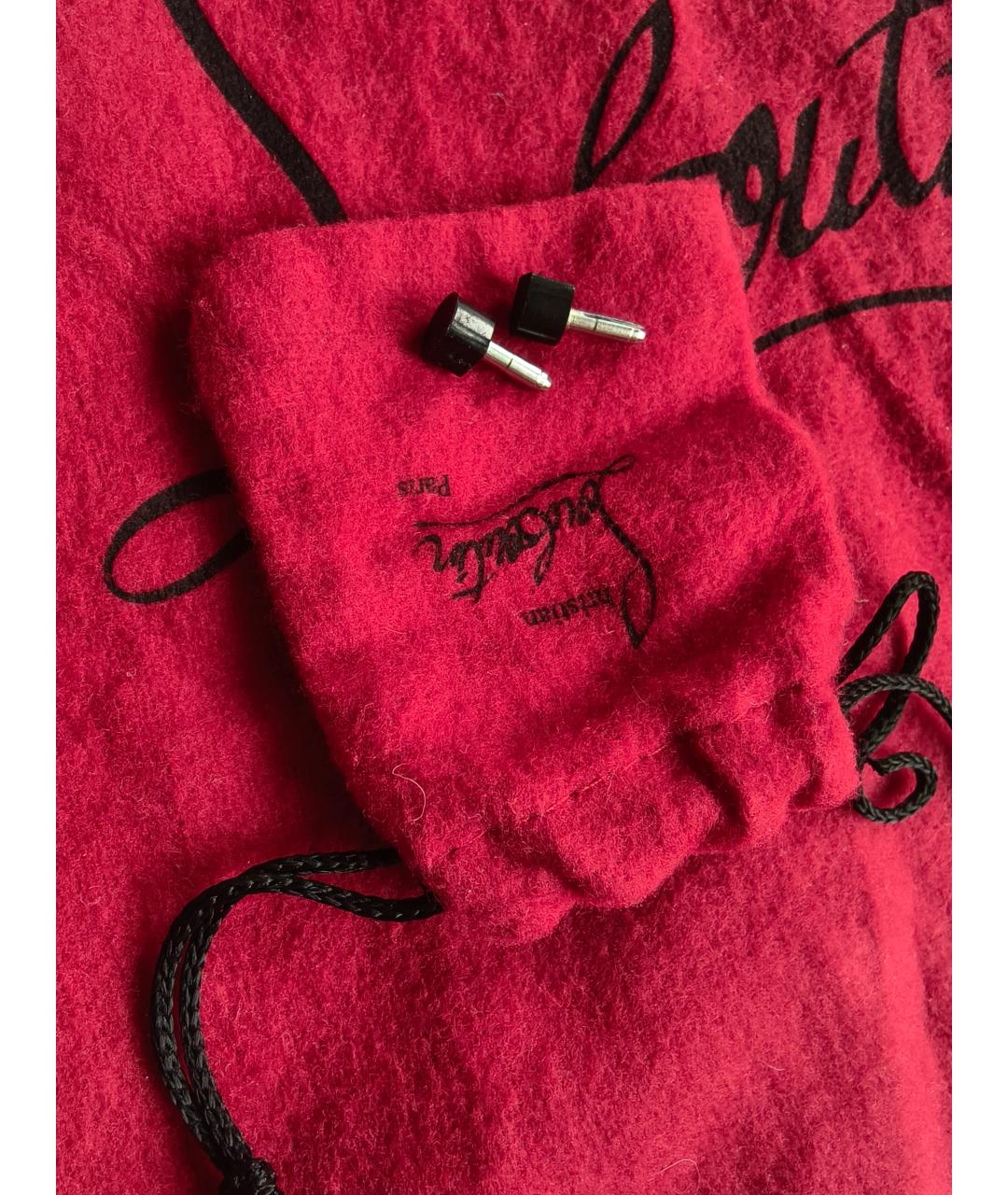 CHRISTIAN LOUBOUTIN Золотые кожаные туфли, фото 8