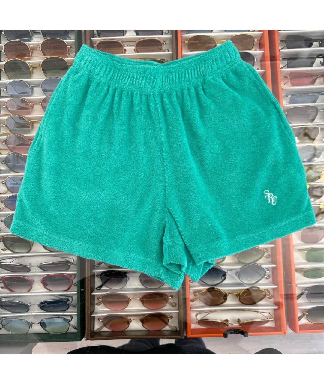 SPORTY AND RICH Зеленый хлопковый костюм с брюками, фото 2