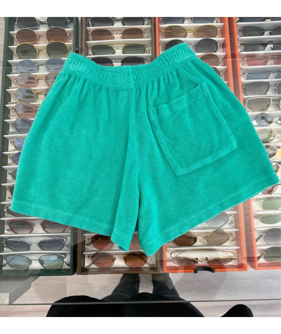 SPORTY AND RICH Зеленый хлопковый костюм с брюками, фото 3