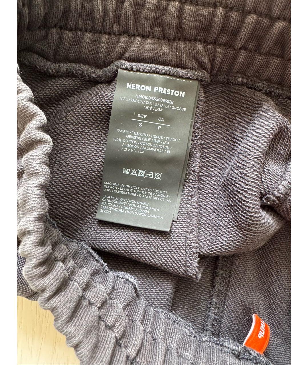 HERON PRESTON Черные шорты, фото 3