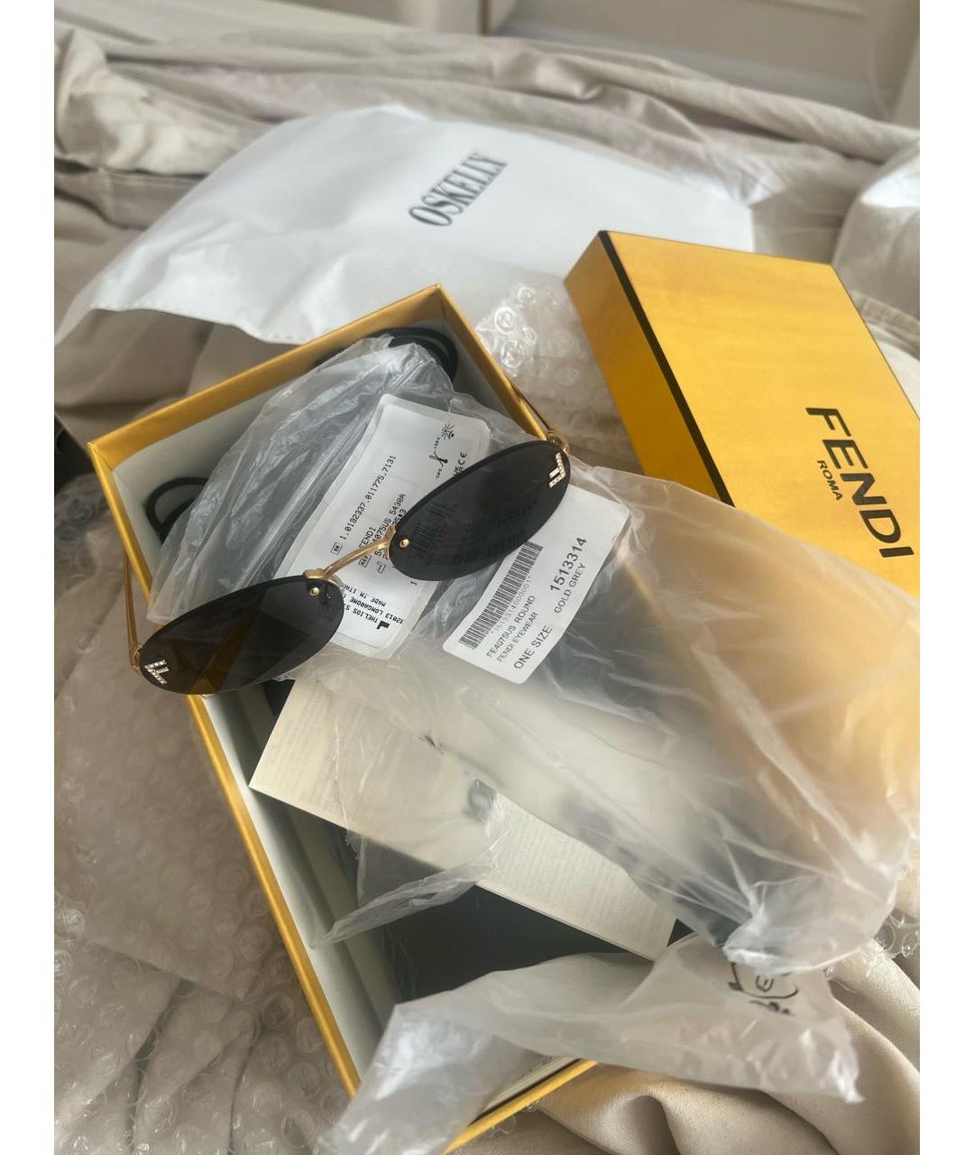 FENDI Солнцезащитные очки, фото 8
