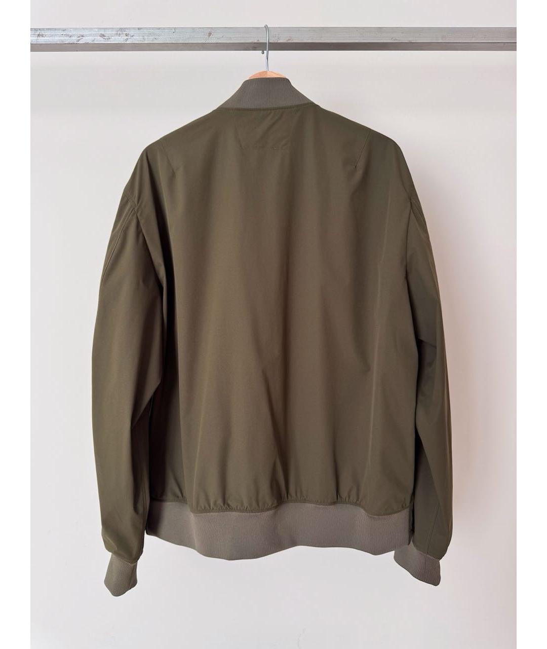 CP COMPANY Коричневая полиэстеровая куртка, фото 4