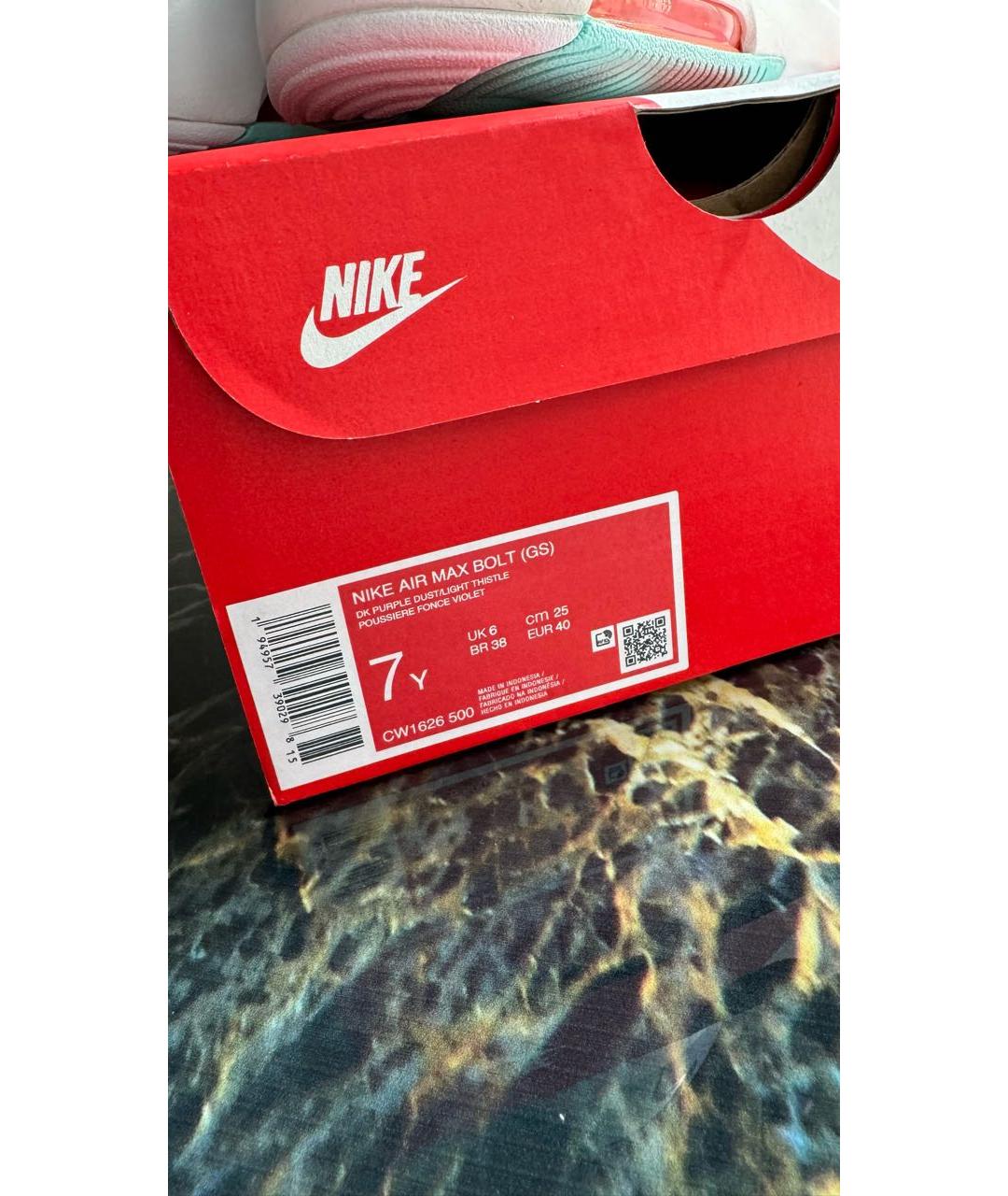 NIKE Фиолетовые кеды, фото 7