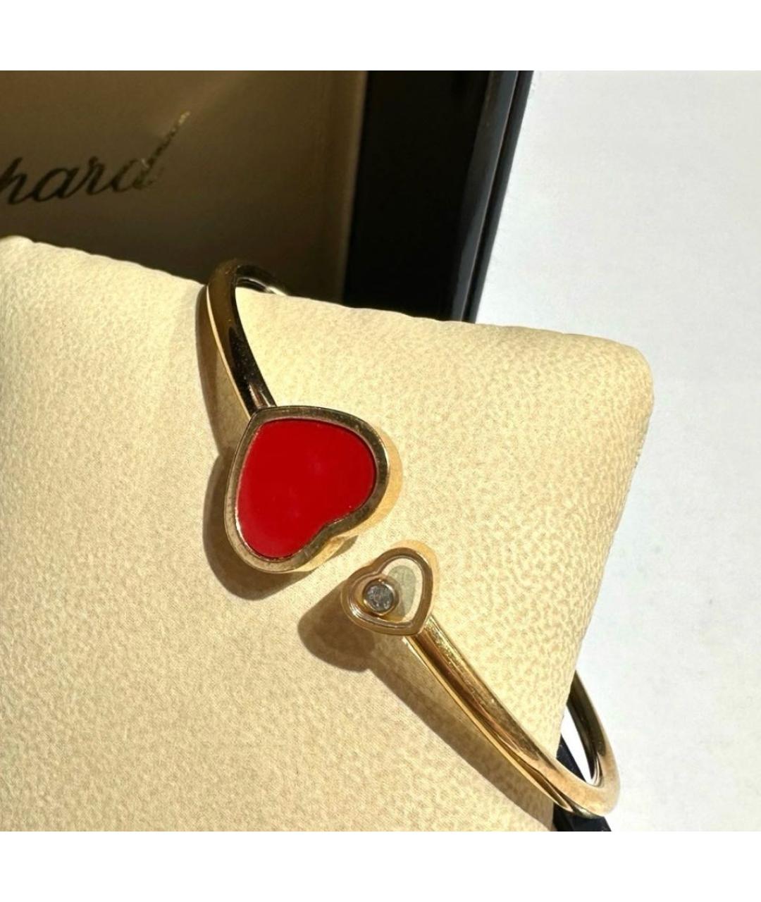 CHOPARD Красный браслет из розового золота, фото 5
