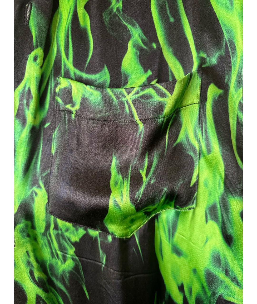VETEMENTS Зеленая рубашка, фото 4