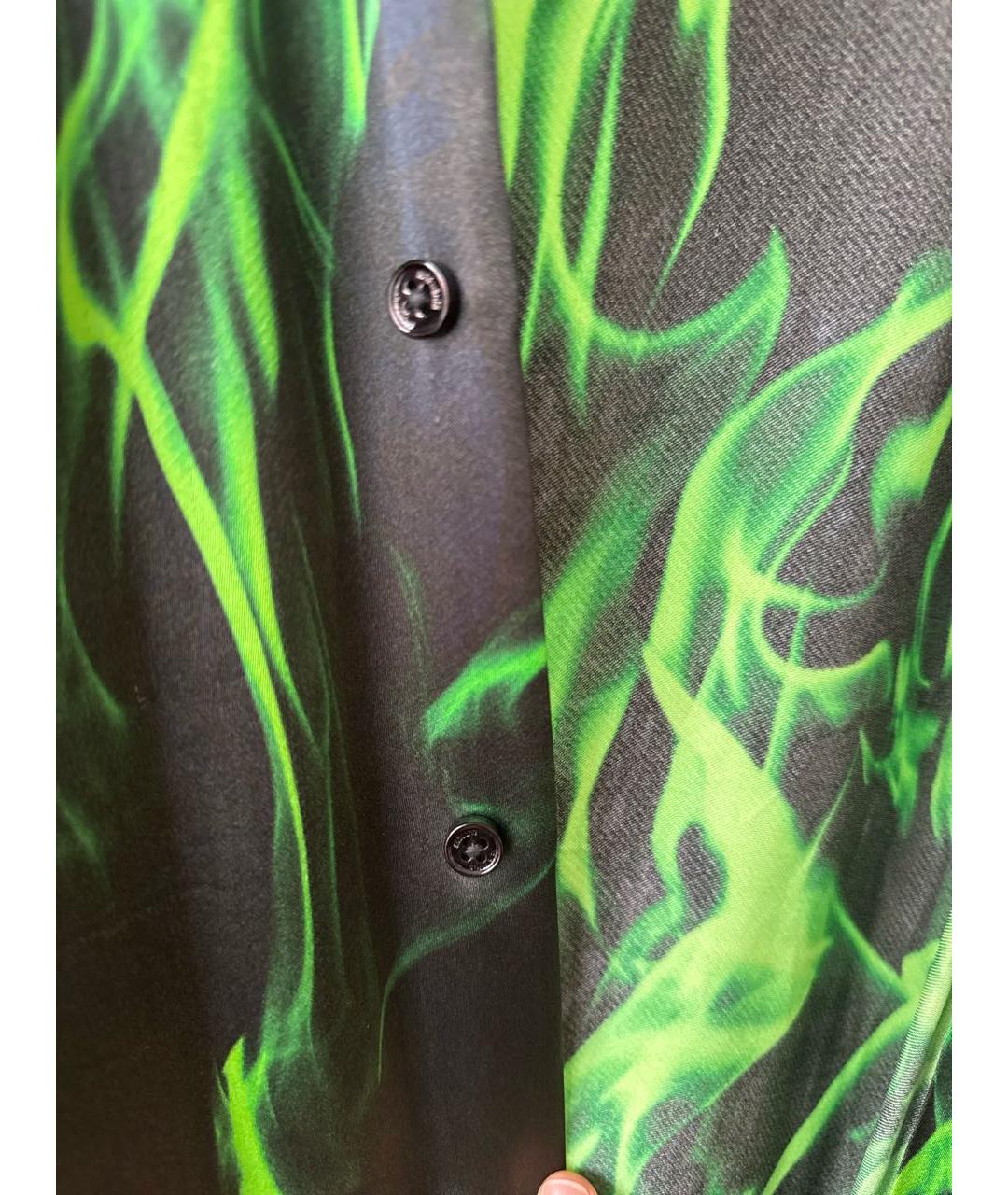 VETEMENTS Зеленая рубашка, фото 5