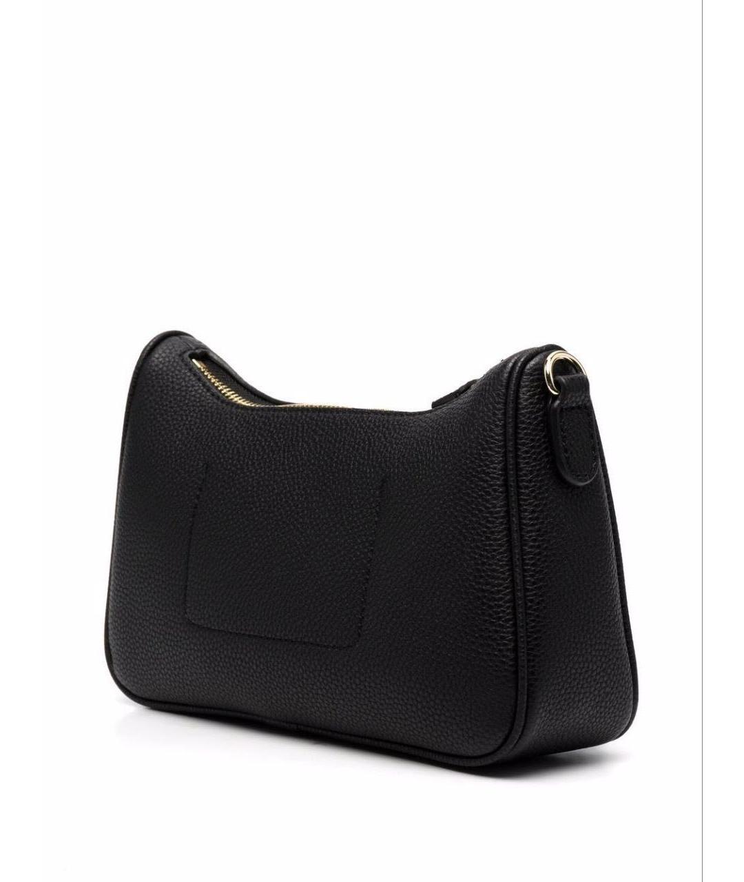 EMPORIO ARMANI Черная сумка через плечо из экзотической кожи, фото 2