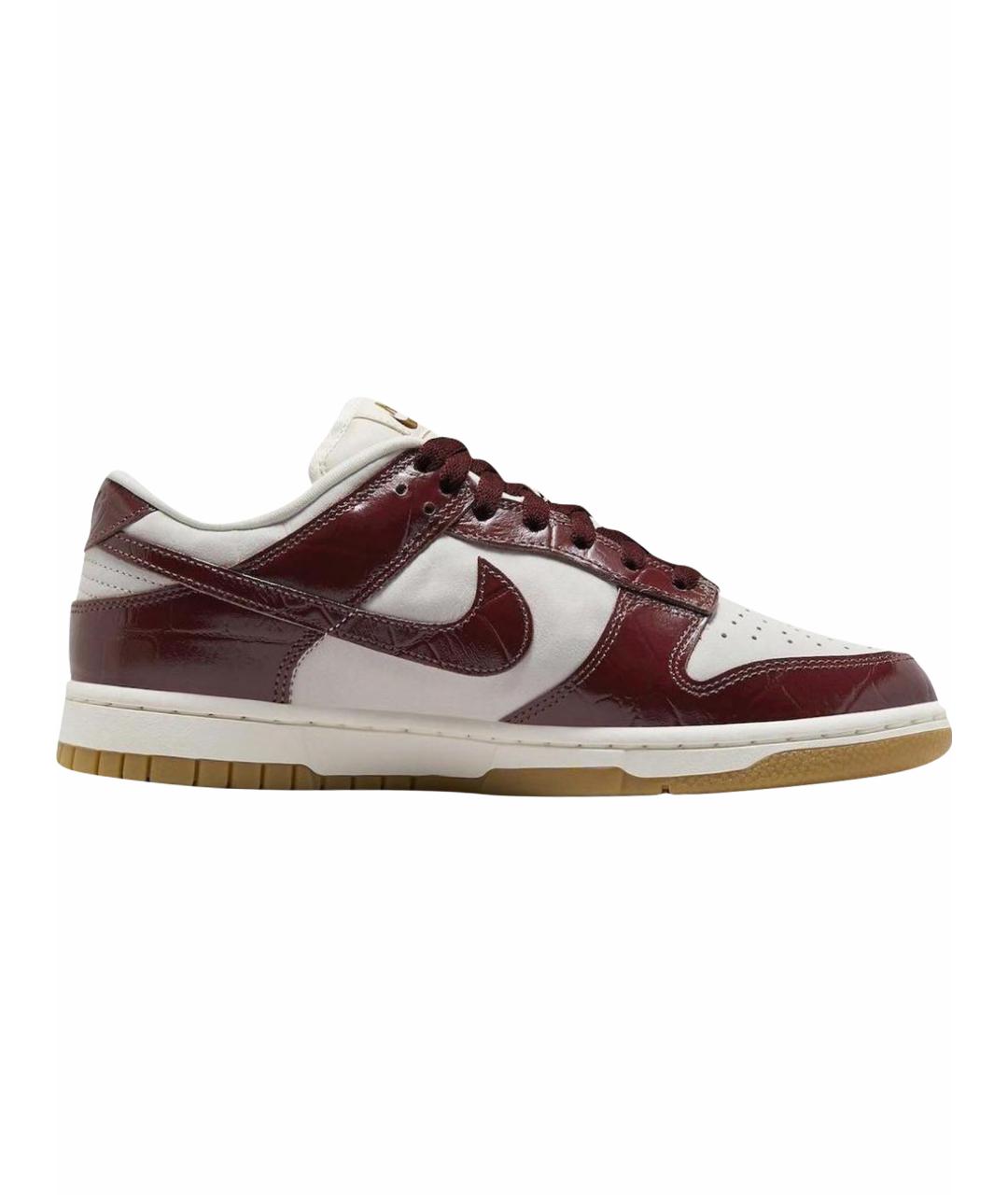 NIKE Бордовые кроссовки из лакированной кожи, фото 1