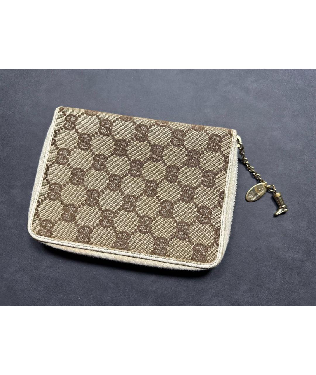 GUCCI Бежевый кошелек, фото 9