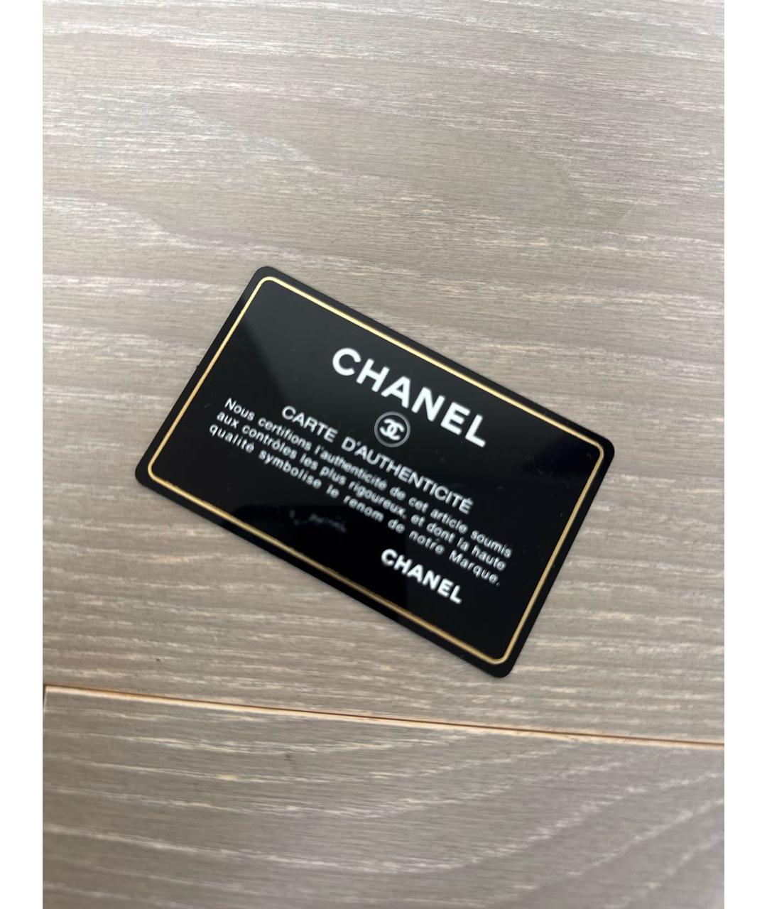 CHANEL Серая сумка с короткими ручками из экзотической кожи, фото 7
