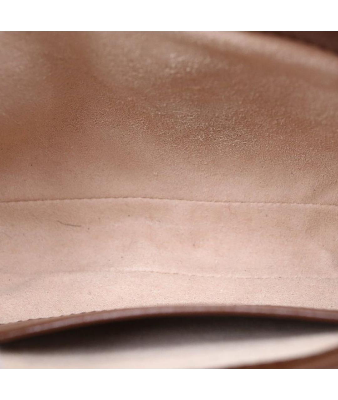 GUCCI Коричневая кожаная сумка через плечо, фото 2