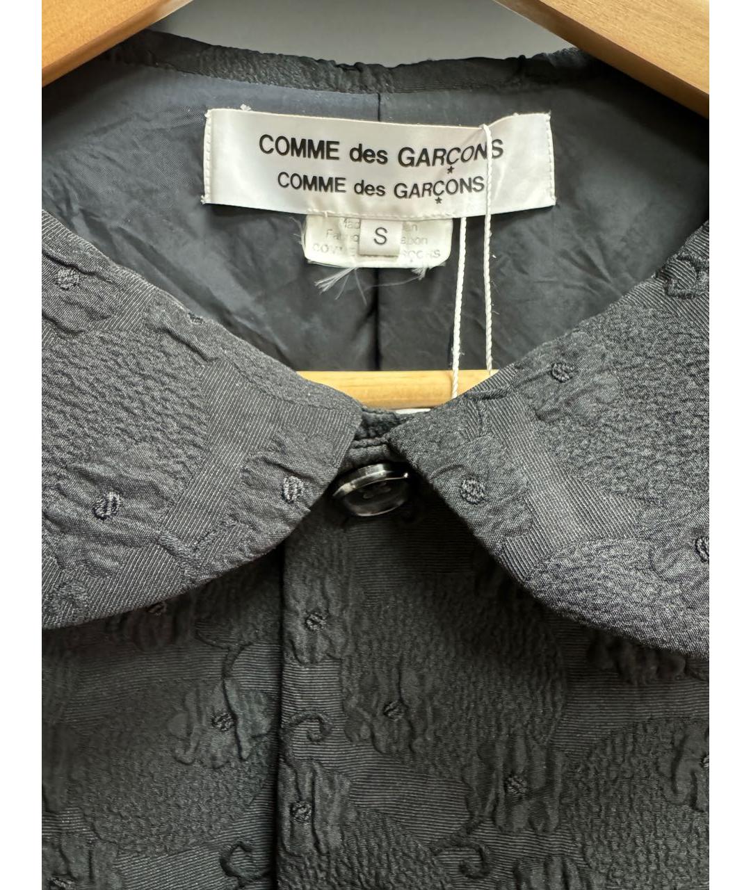 COMME DES GARÇONS Черный полиэстеровый жакет/пиджак, фото 2