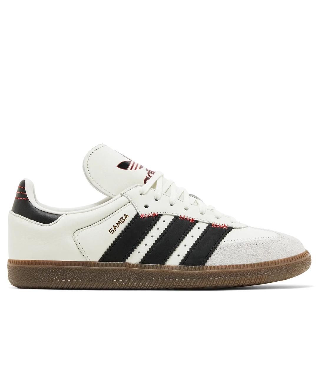 ADIDAS Белые кожаные кроссовки, фото 1