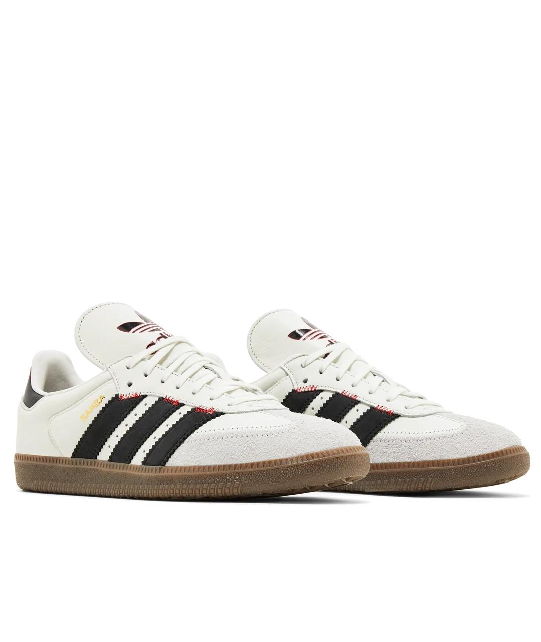ADIDAS Белые кожаные кроссовки, фото 2