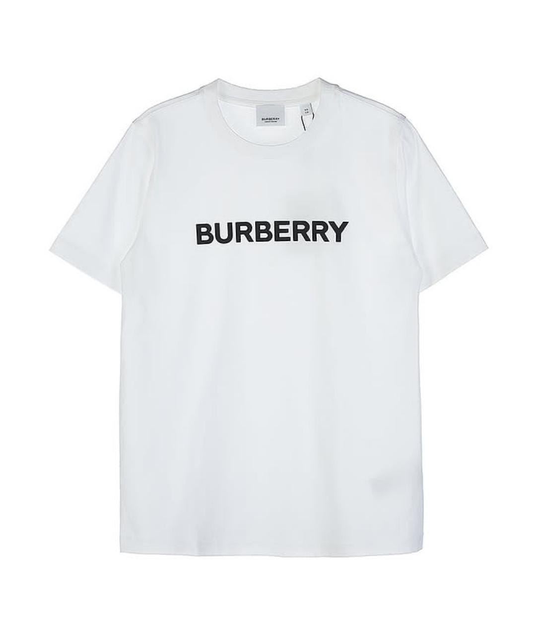 BURBERRY Белая футболка, фото 1