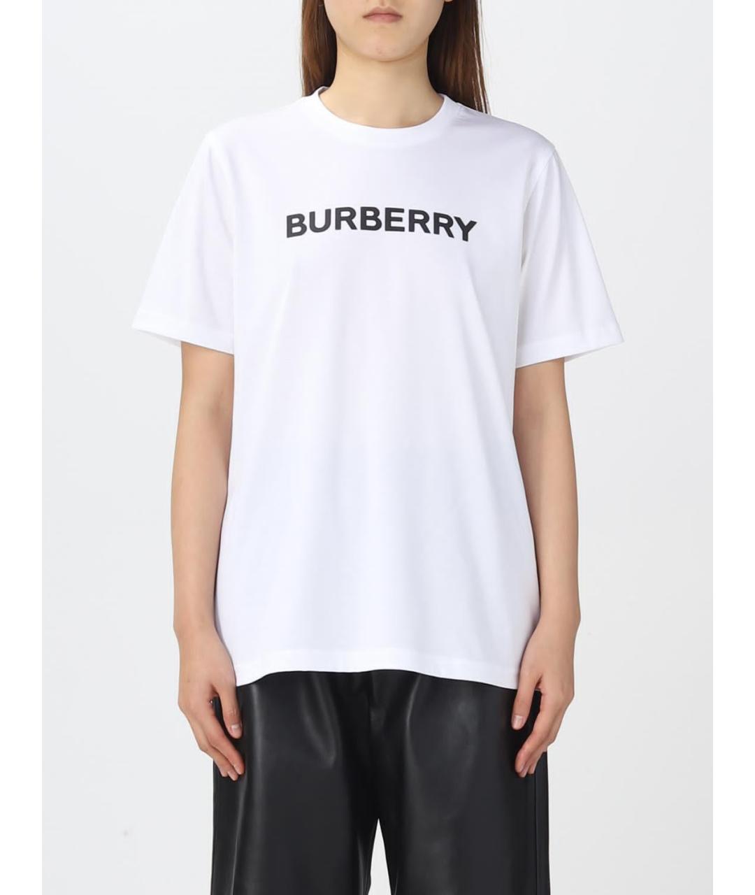 BURBERRY Белая футболка, фото 3