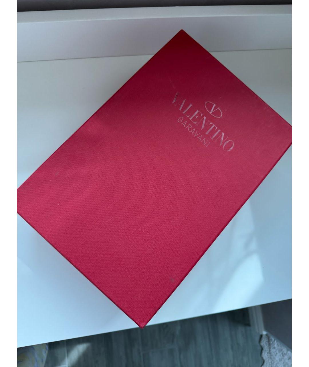 VALENTINO Черные кожаные мюли, фото 4