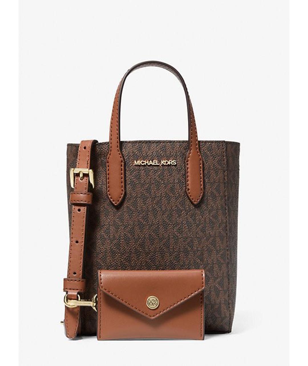 MICHAEL KORS Коричневая сумка с короткими ручками, фото 8