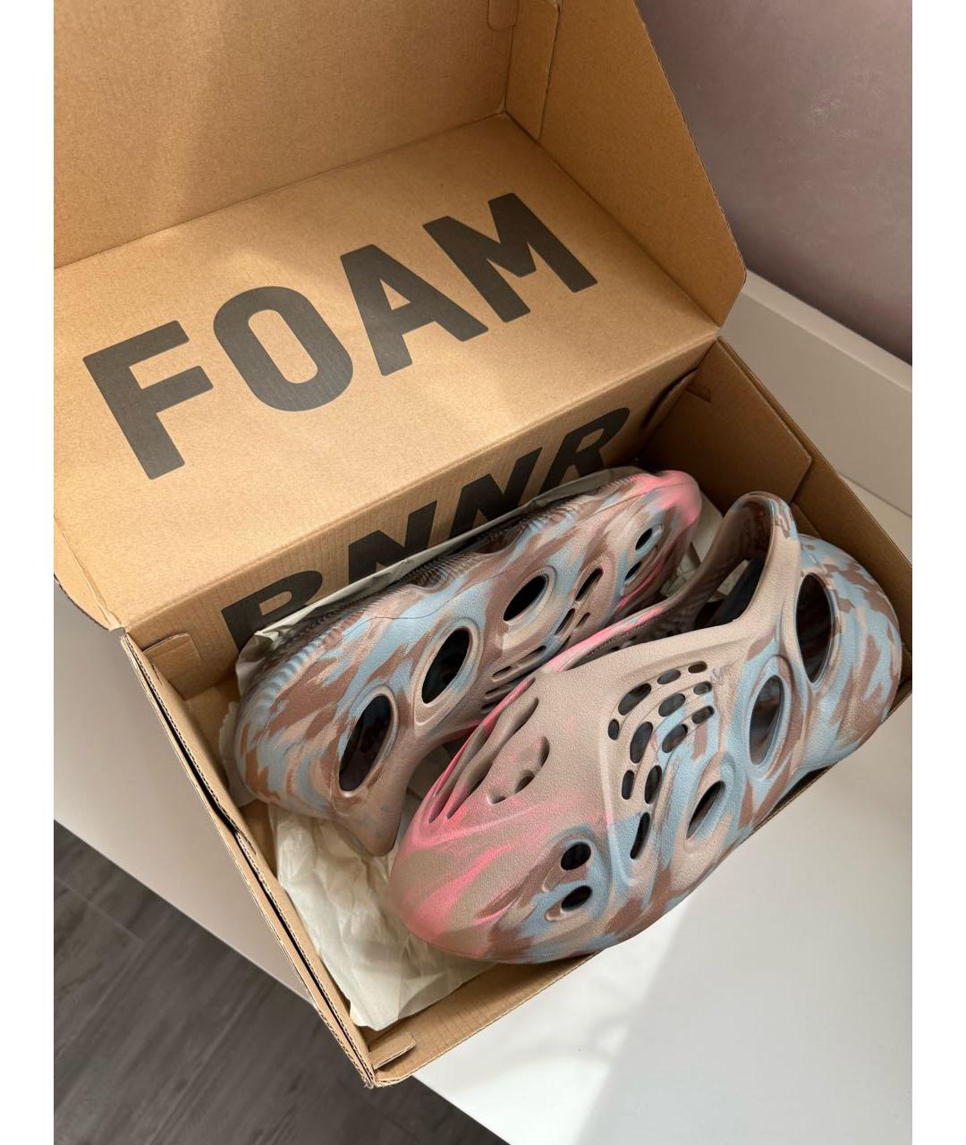 ADIDAS YEEZY Мульти резиновые кроссовки, фото 2