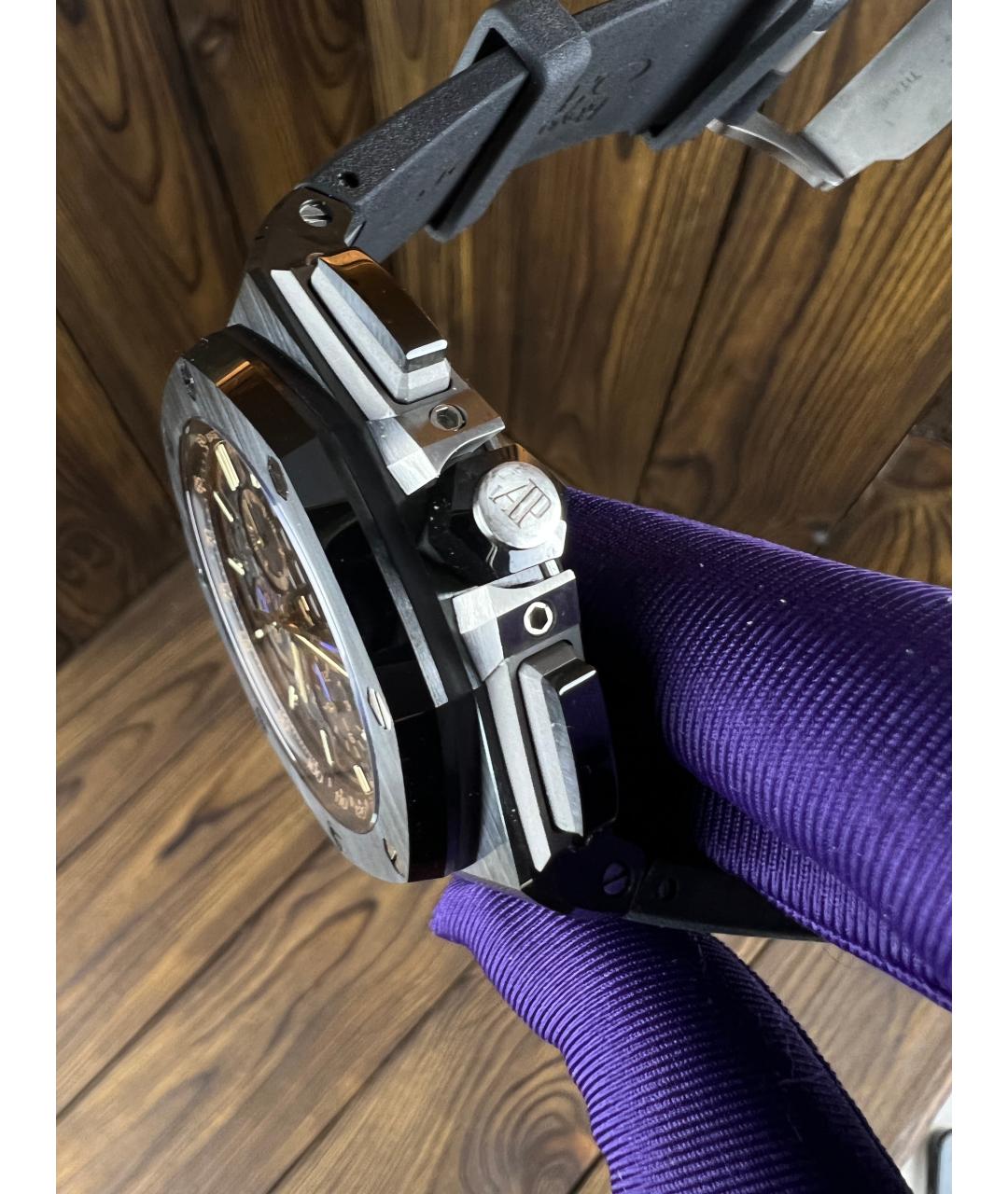 Audemars Piguet Черные керамические часы, фото 3