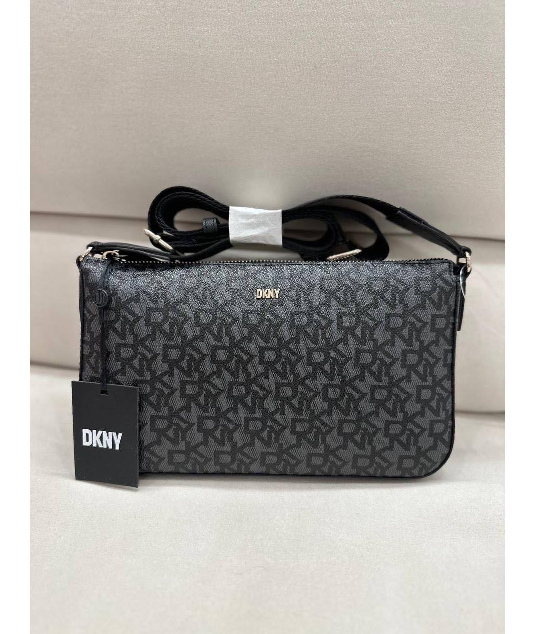DKNY Черная сумка через плечо, фото 9